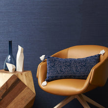 Load image into Gallery viewer, Grasscloth in Navy