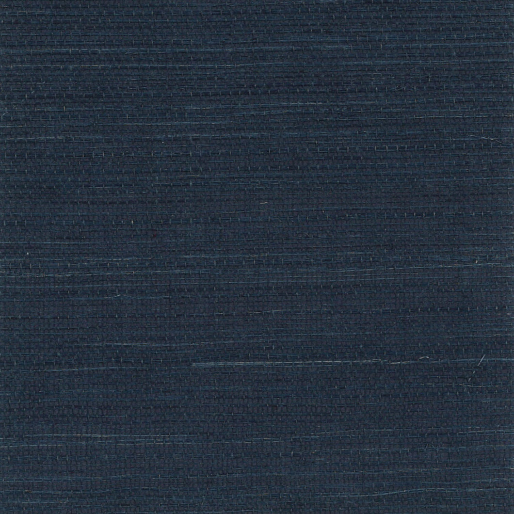 Grasscloth in Navy